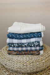 Cream Lace Muslin Quilt - HoneyBug 