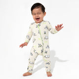 Panda Bamboo Convertible Footie - HoneyBug 