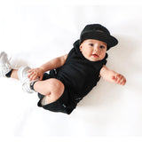 BAMBOO HOODIE TANK- Midnight - HoneyBug 