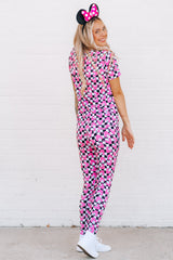 MAMA V-NECK- Millie Magic (Pink) - HoneyBug 