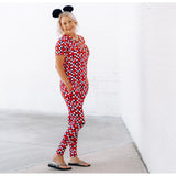 MAMA V-NECK- Roo Magic (Red) - HoneyBug 