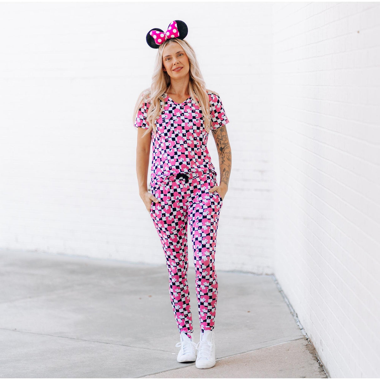 MAMA JOGGERS- Millie Magic (Pink) - HoneyBug 