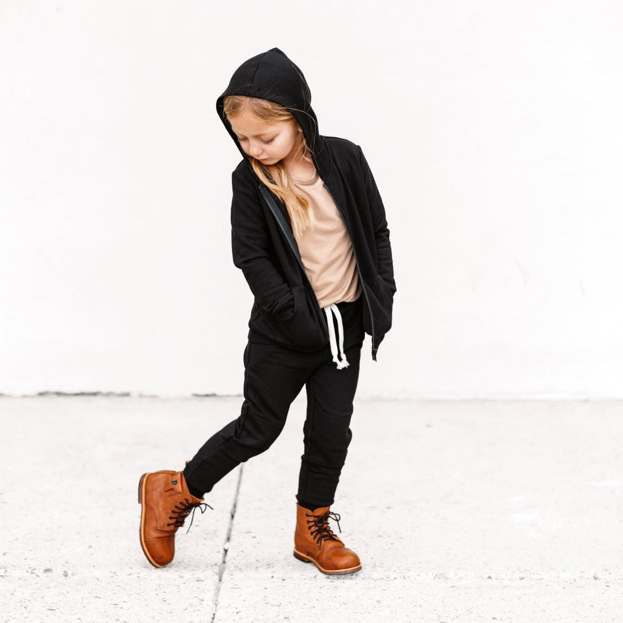 JOGGERS- Midnight Bamboo French Terry - HoneyBug 