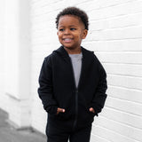 ZIP HOODIE- Midnight Bamboo French Terry - HoneyBug 
