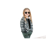 ZIP HOODIE- Chris Camo Bamboo French Terry - HoneyBug 