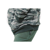 ZIP HOODIE- Chris Camo Bamboo French Terry - HoneyBug 