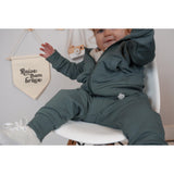 JOGGERS- Slate Bamboo French Terry - HoneyBug 