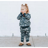 JOGGERS- Chris Camo Bamboo French Terry - HoneyBug 