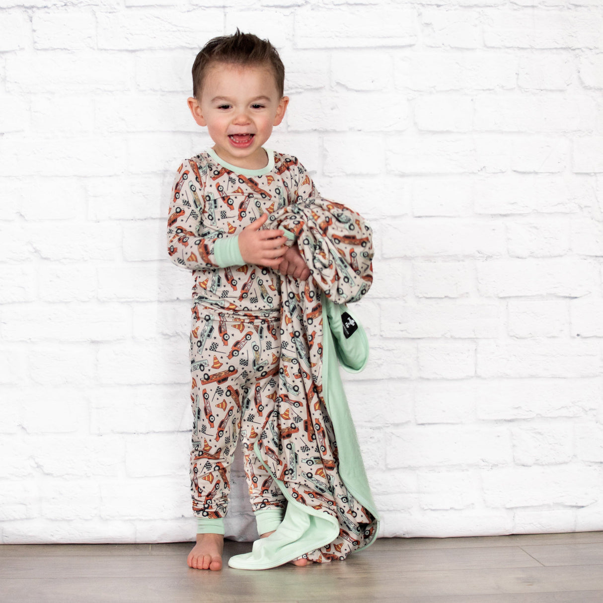 LONG SLEEVE 2 PIECE SETS- Hot rod - HoneyBug 