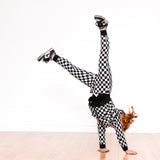 JOGGERS- B+W Check Bamboo French Terry - HoneyBug 