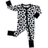 ZIP ROMPER - Soccer - HoneyBug 