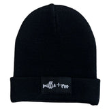 BAMBOO CUFF BEANIE- Midnight - HoneyBug 