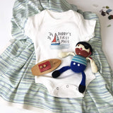 graphic bodysuit | daddy's first mate - HoneyBug 