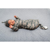 BAMBOO KNOTTED GOWN- Chris Camo - HoneyBug 