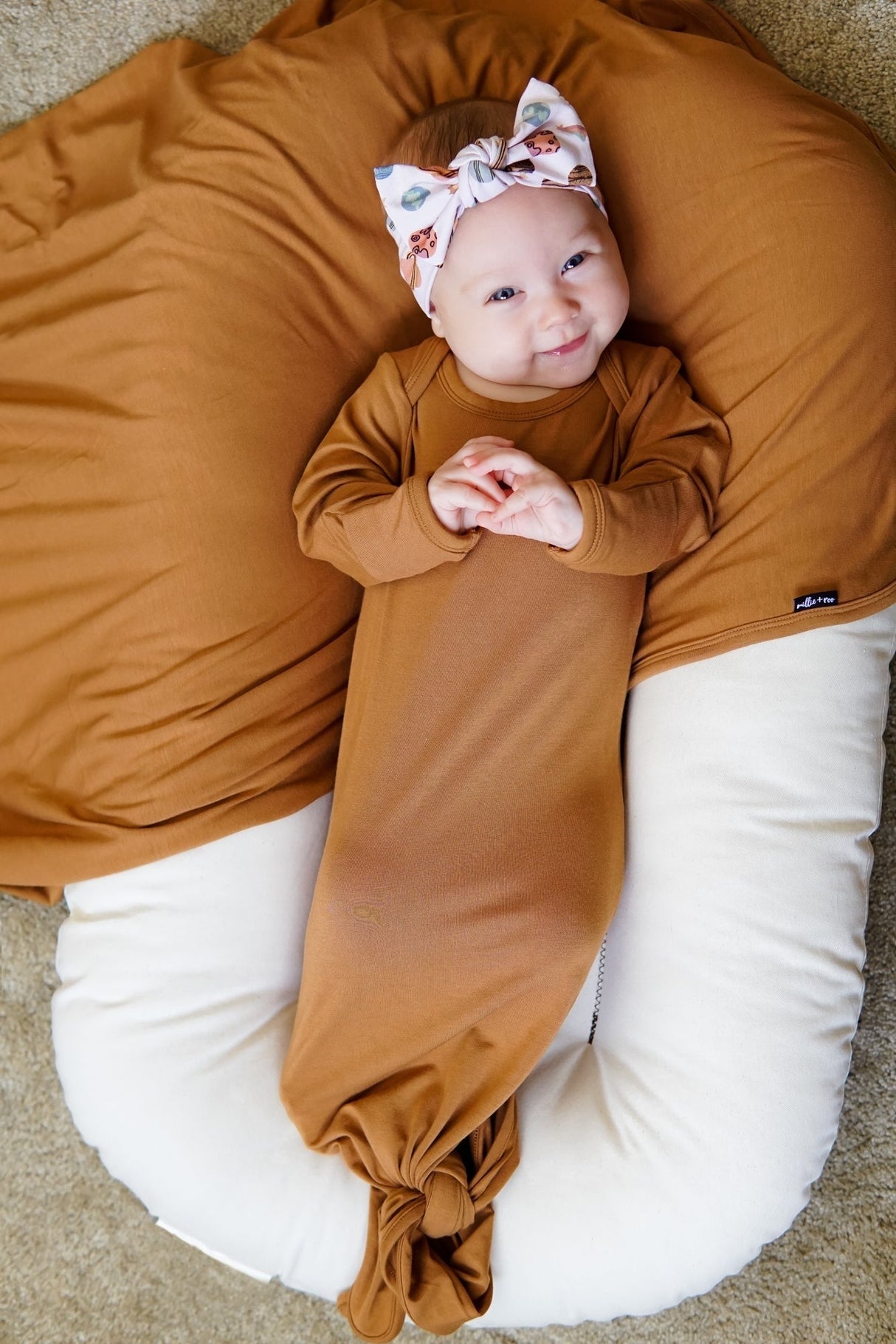 BAMBOO BLANKET - Caramel - HoneyBug 