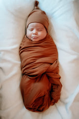 BAMBOO BLANKET - Caramel - HoneyBug 