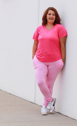 MAMA JOGGERS- Cotton Candy - HoneyBug 