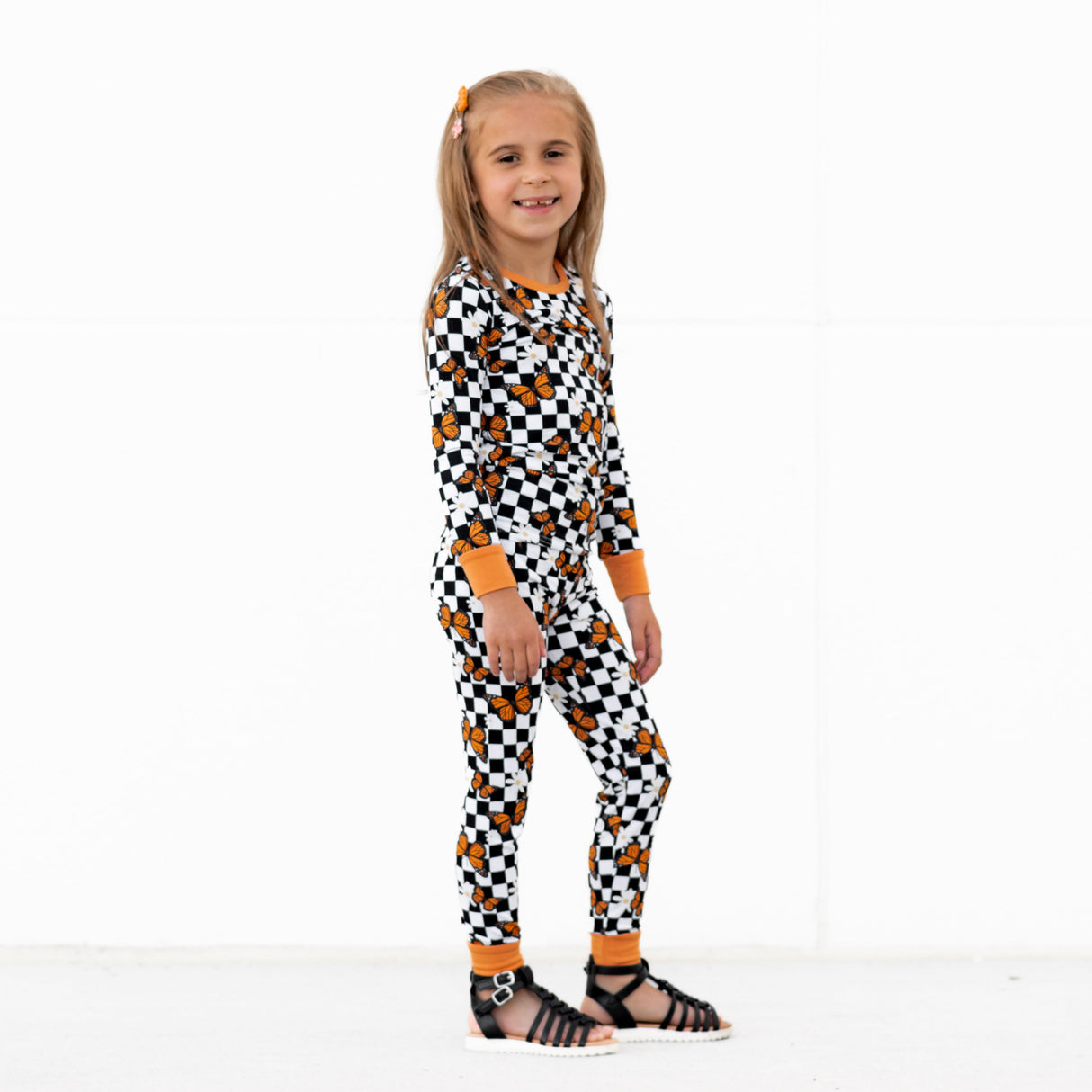 LONG SLEEVE 2 PIECE SETS- Butterflies - HoneyBug 
