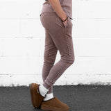 MAMA JOGGERS- Bark Snow Wash - HoneyBug 