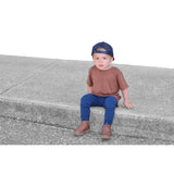 BAMBOO RIB LEGGINGS- Navy - HoneyBug 