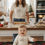 Cookie Baking Crew Organic Baby Bodysuit Long Sleeve