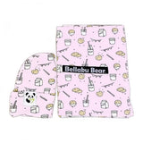 Bamboo Swaddle & Beanie Set - HoneyBug 