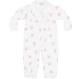 Pink Stars Print Converter Gown