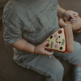 Friendly Plush Toy Pizza - HoneyBug 