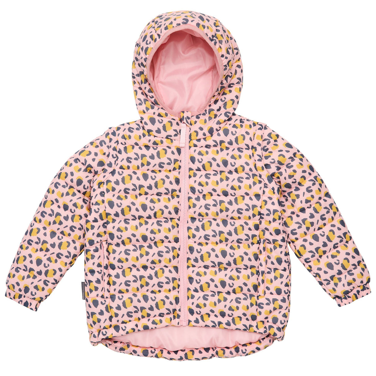 Leopard Love 2 in 1 Puffer Jacket - HoneyBug 