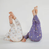 Rainbow Bear Bamboo Convertible Footie - HoneyBug 