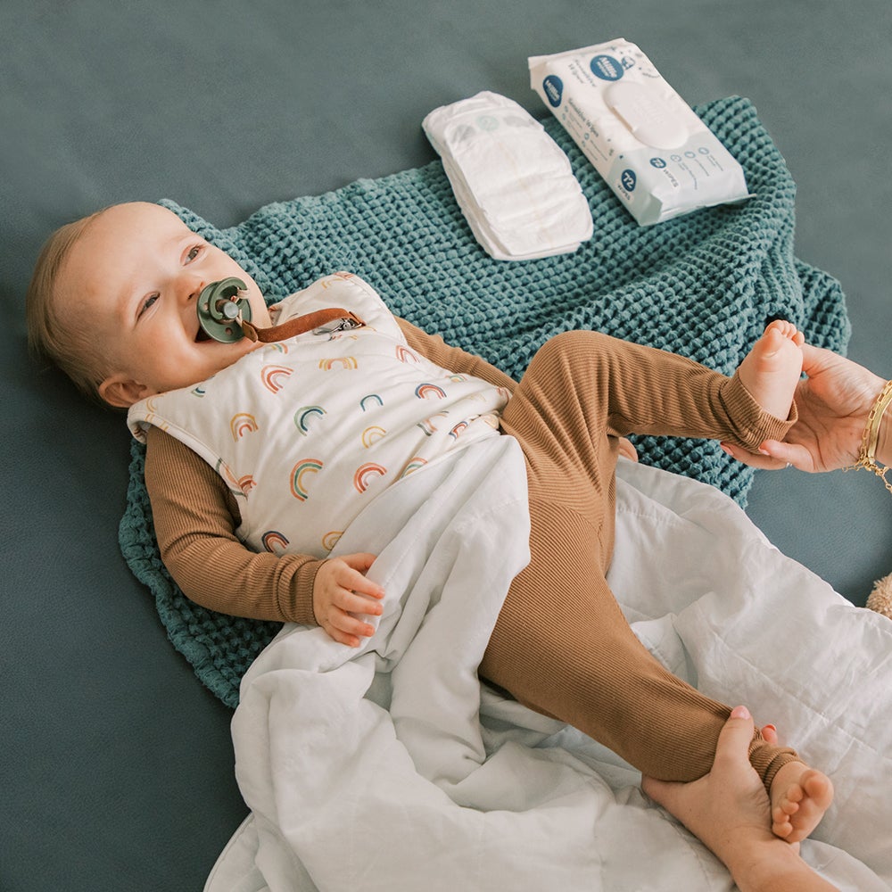 Rainbows Blanket Sleeper - HoneyBug 