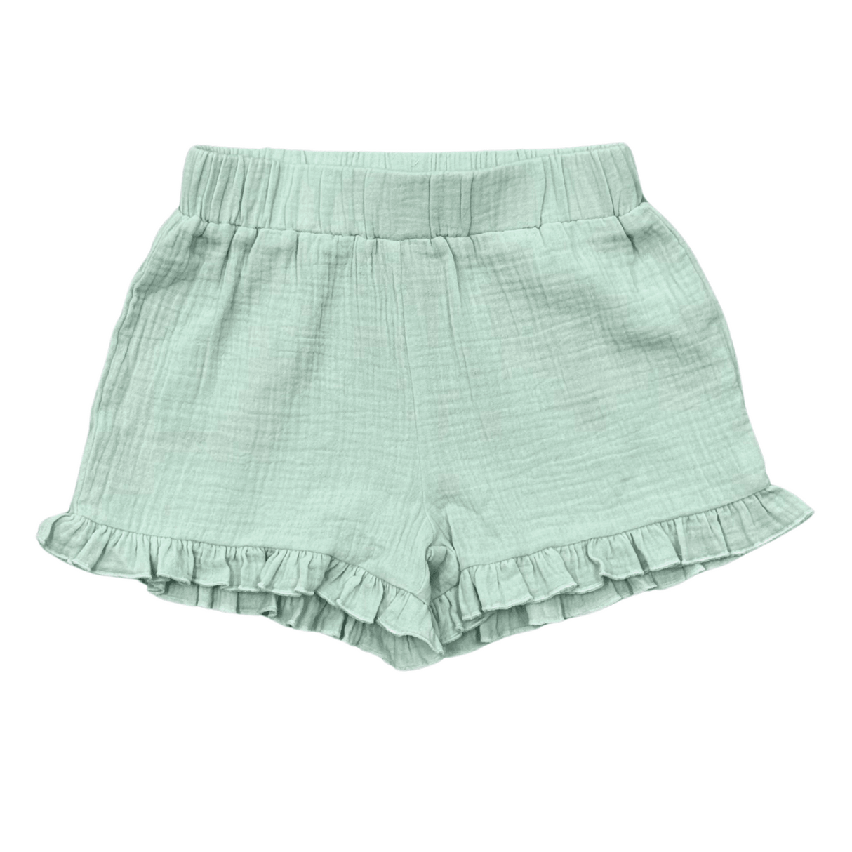 Ruffle Gauze Shorts