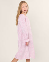 Girl's Twill Delphine Nightgown in Sweethearts