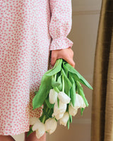 Girl's Twill Delphine Nightgown in Sweethearts