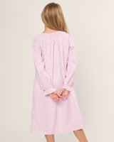 Girl's Twill Delphine Nightgown in Sweethearts