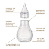 Haakaa Easy-Squeezy Silicone Bulb Syringe (0m+) - HoneyBug 