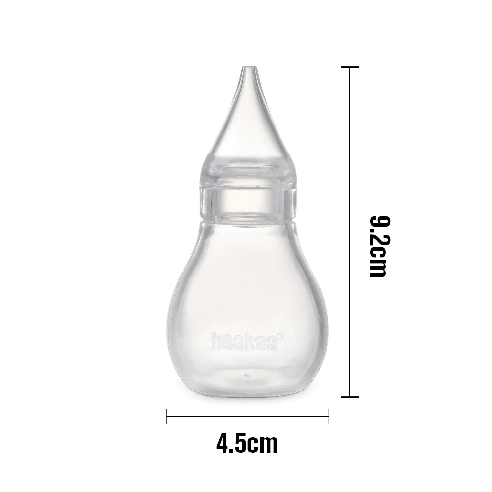 Haakaa Easy-Squeezy Silicone Bulb Syringe (0m+) - HoneyBug 