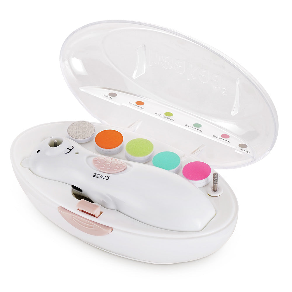Haakaa Happii Bear Rechargeable Nail Trimmer Set - HoneyBug 