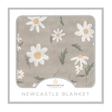 White Daisy Bamboo Newcastle Blanket