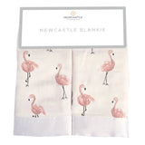 Dancing Flamingo Newcastle Blankie