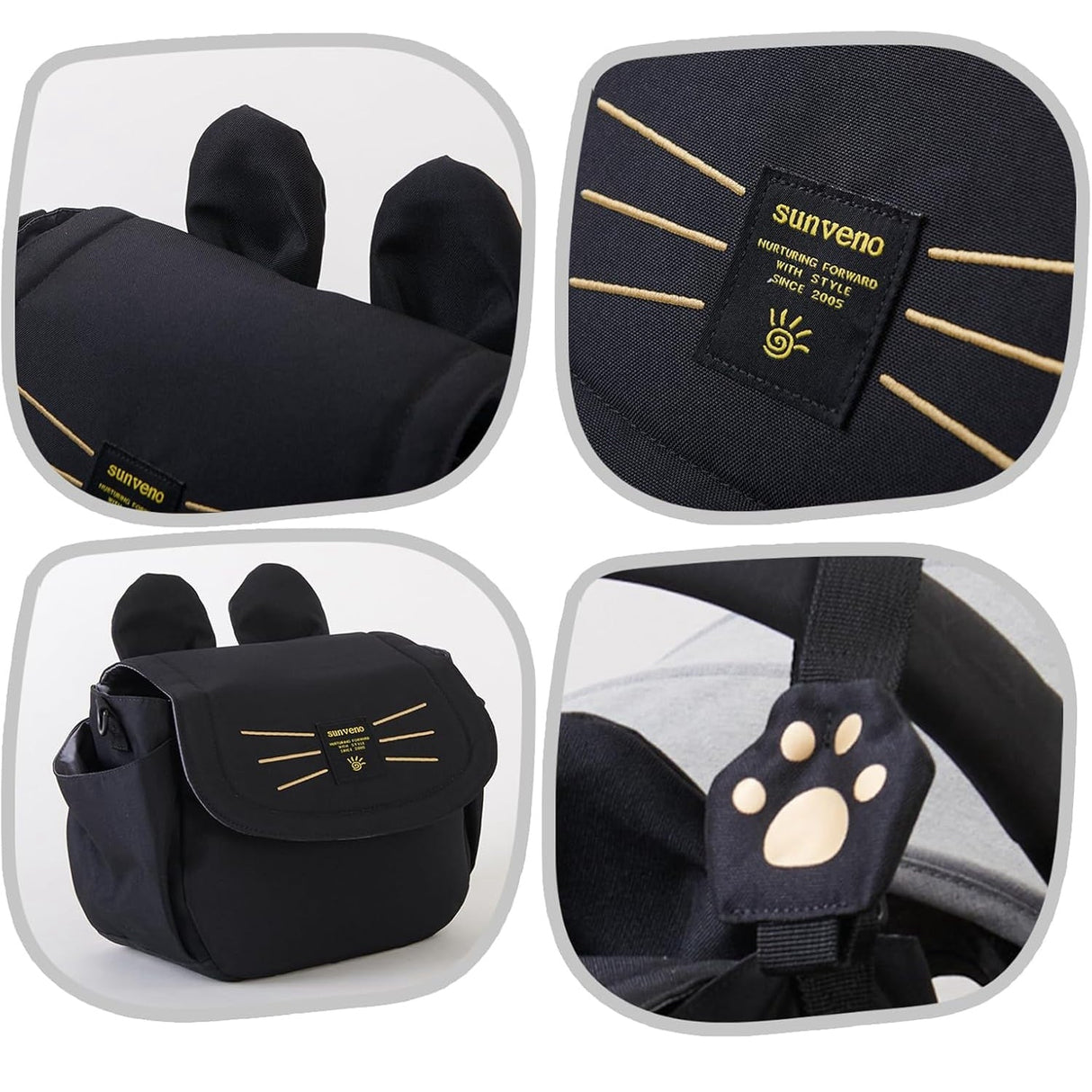 Kitty Paws Stroller Organizer