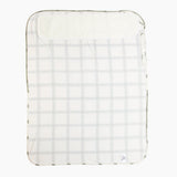 Sage Windowpane Swaddle II - HoneyBug 