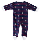 Lobster Stripe Footie - HoneyBug 