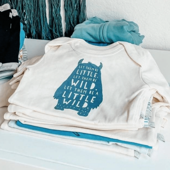 graphic bodysuit | wild child - HoneyBug 