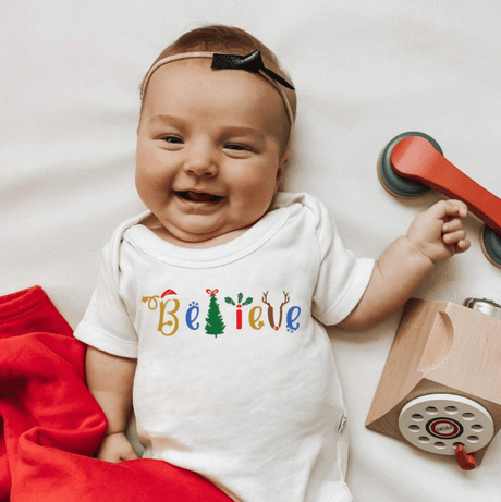 graphic bodysuit | believe - HoneyBug 