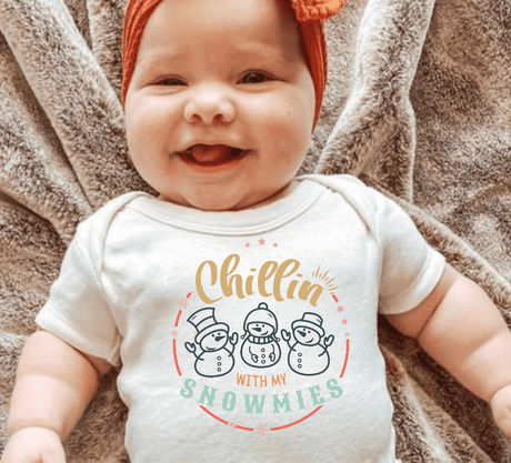 graphic tee | snowmies - HoneyBug 