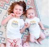 graphic bodysuit | chillin with my snowmies - HoneyBug 