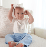 graphic bodysuit | spring bunny - HoneyBug 