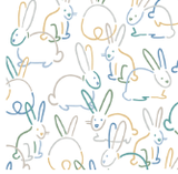 Boxy Toddler Tee | bunnies - HoneyBug 
