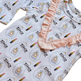 Coco Print Footie with Ruffle - HoneyBug 